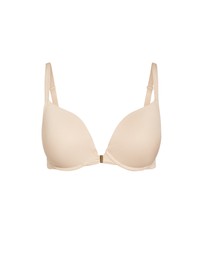 City Chic - Smooth & Chic Front Close Cotton Push Up Bra