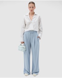 Oroton - Fluid Stripe Shirt