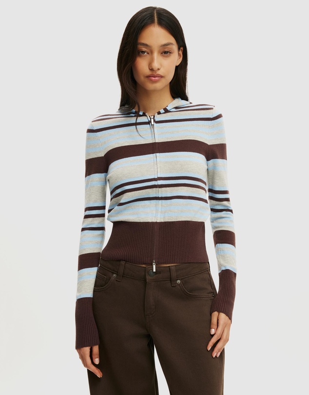 Cotton On - Everfine Hooded Knit Jumper