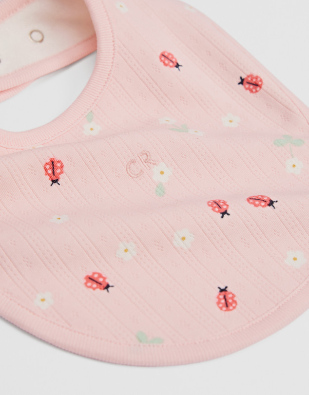 Country Road - Organically Grown Cotton Blend Pointelle Bib