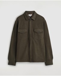 COS - Relaxed Boiled-Wool Overshirt