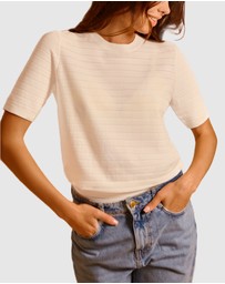Simone Perele - Pollen Short Sleeve Night Top