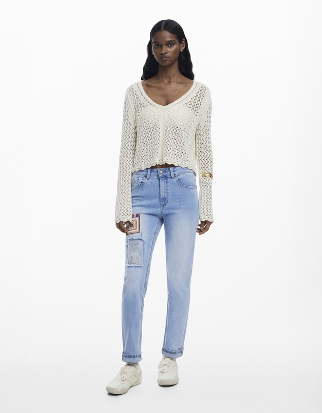Desigual - Chunky knit sweater