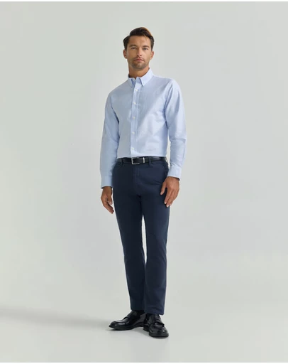 Oxford - Holloway Oxford Weave Cotton Shirt