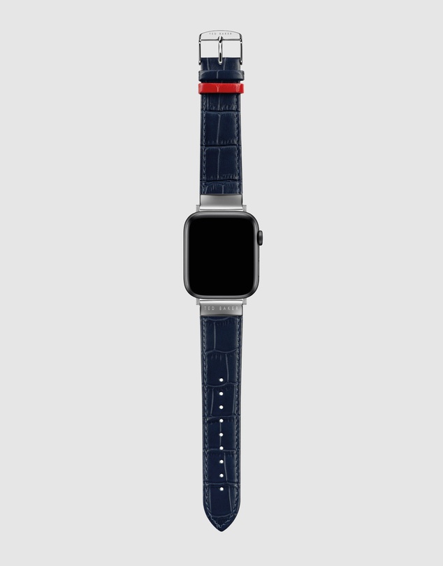 Ted Baker - Ted Baker Apple Band - Ted Metal Croco Blue