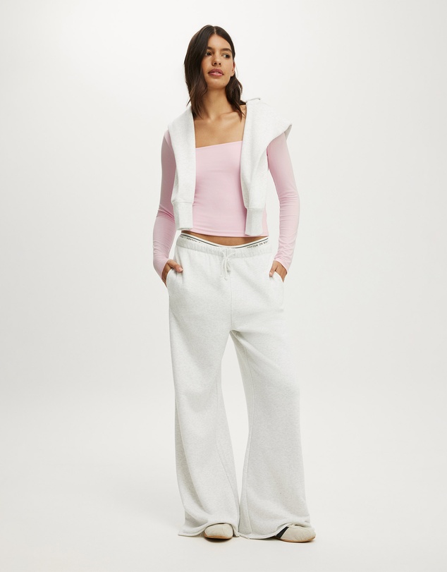 Cotton On Body Active - Ultra Soft Square Neck Long Sleeve