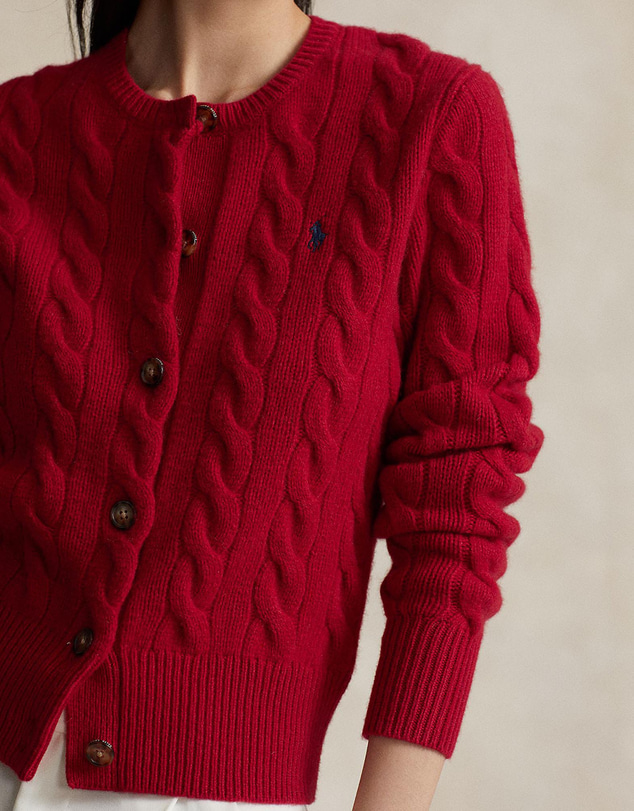 Polo Ralph Lauren - Cable-Knit Wool-Cashmere Cardigan