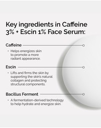 The Ordinary - Caffeine 3% + Escin 1% Face Serum