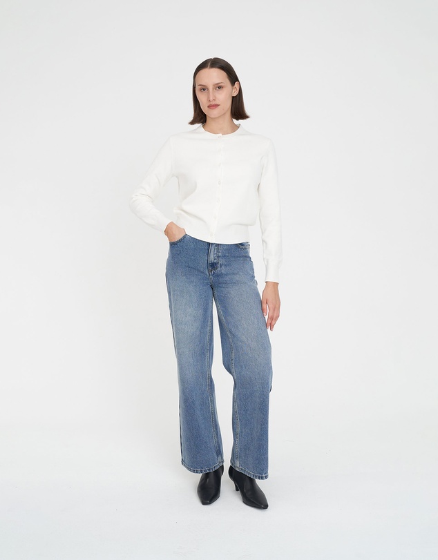 Huffer - Classic Button Up Cardigan