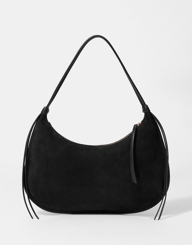& Other Stories - Fringed Suede Tote Bag