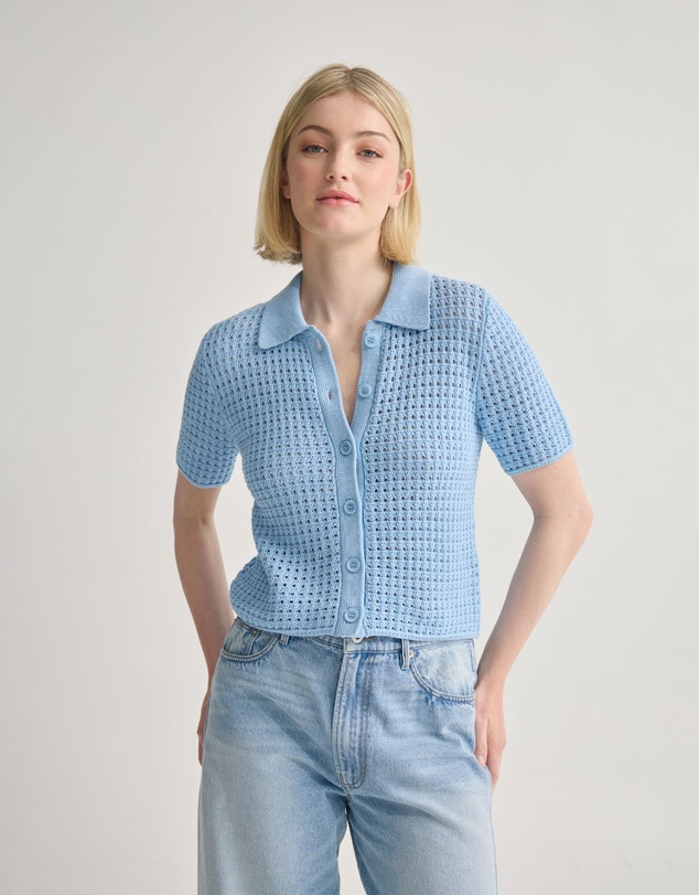 Oxford - Imogen Crop Cardigan