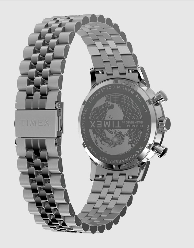 TIMEX - Marlin® Chronograph Tachymeter 40mm Stainless Steel Bracelet Watch