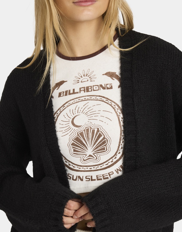 Billabong - Womens Soft Sun Open Front Cardigan