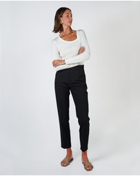 Lydan The Label - Tear Drop Neckline Knit