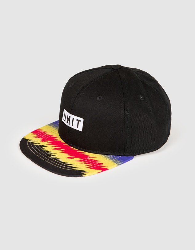 UNIT - UNIT Electric Youth Flat Peak Snapback Cap