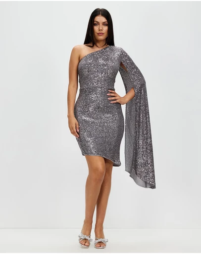 Romance by Honey and Beau - Ariana Angle Hem Dress