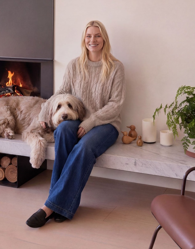 SILK MAGNOLIA - Cashmere Cable Jumper