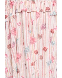 Petal & Pup - Ross Frill Strap Maxi Dress - Beach Print