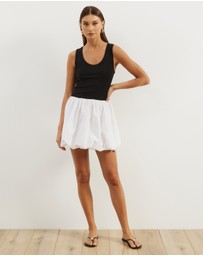 Atmos&Here - Nikki Bubble Hem Mini Dress
