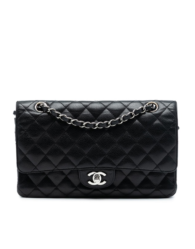 Pre-Loved by Azura Reborn - Pre-Loved Medium Classic Caviar Double Flap