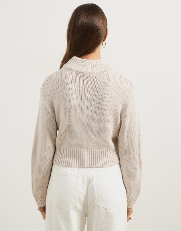 Atmos&Here - Zulu Textured Roll Neck Jumper