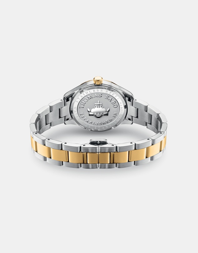 THOMAS SABO - THOMAS SABO Luminescent Butterfly Bicolour 34mm Watch