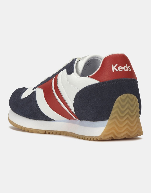 Keds - Rena Nylon/Suede White/Navy/Red