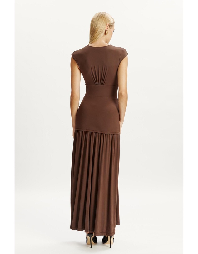 Bardot - Annaise High Neck Maxi Dress