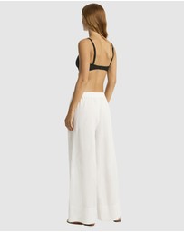 Sea Level Australia - Tidal Linen Palazzo Pant