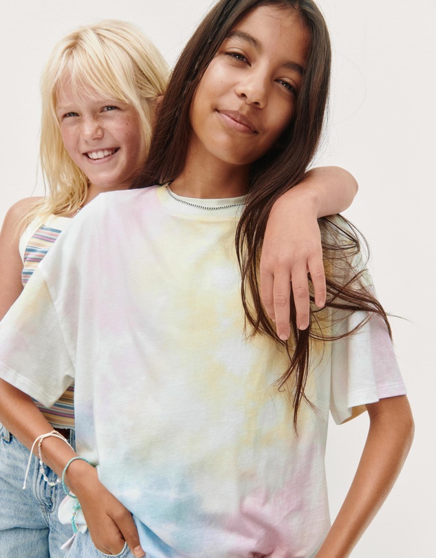 GAP - SS Tie Dye Extra Relaxed Tunic Tee - Teens