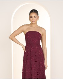 Pilgrim - Nellie Strapless Midi Dress
