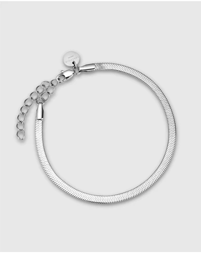 Rosefield - Silver Snake Bracelet