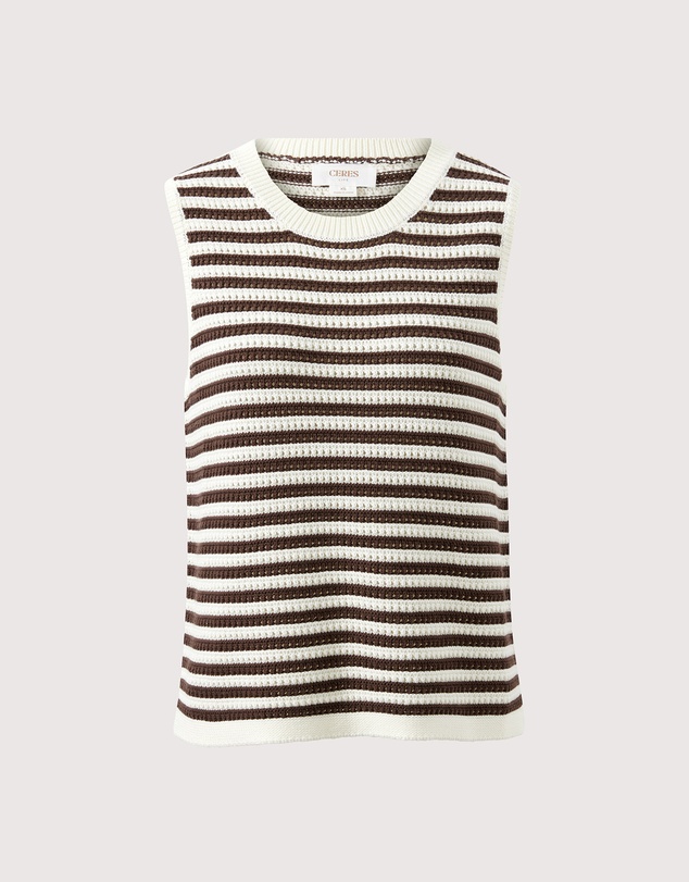 Ceres Life - Maddy Mesh Knit Tank