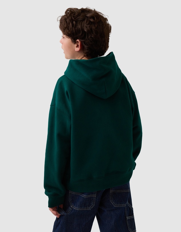 GAP - Brannan Fleece PO Logo Hood - Teens