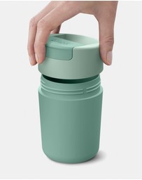 Joseph Joseph - Sipp™ Travel Mug with Flip-top Cap - 340 mL (12 fl. oz) (Green)
