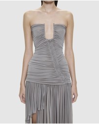 Christopher Esber - Arced Orion Strapless Gown