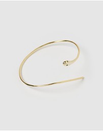 Izoa - Serpent Green Eye Cuff