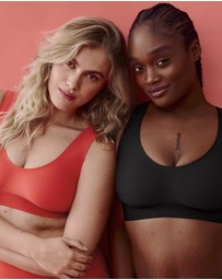 Naturana - Back & Side Smoothing Wirefree Crop Top Bra