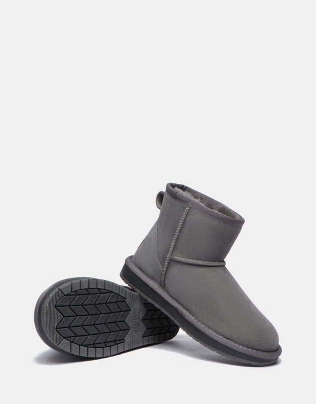 EVERAU - Australian Shepherd Ugg Mini Classic Sheepskin Upper UGG Boots