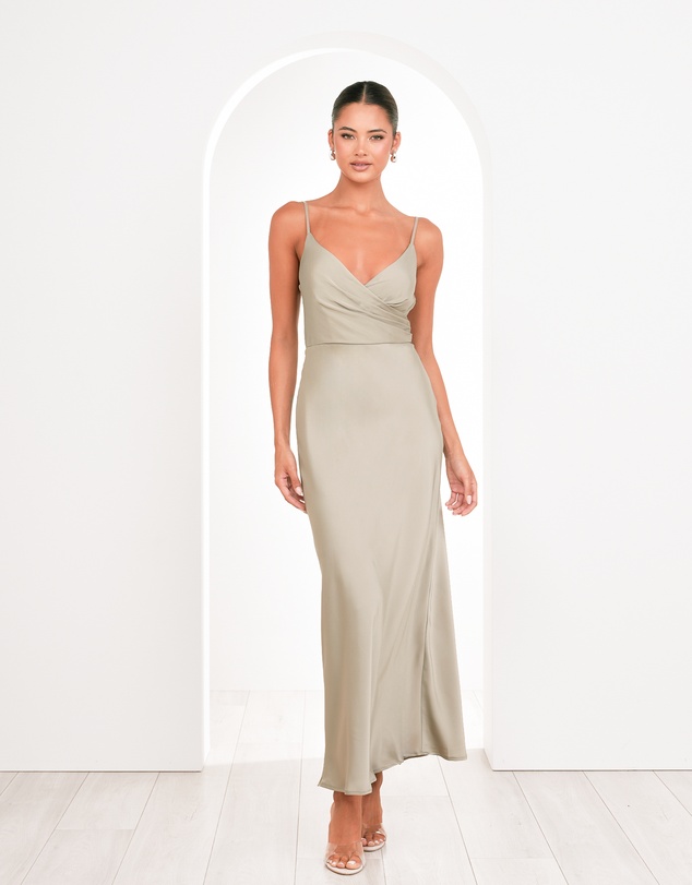 Pilgrim - Yara Wrap Neck Maxi Dress