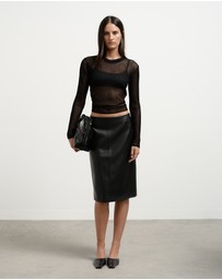 Witchery - Split Back Midi Skirt