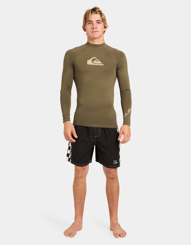 Quiksilver - Mens All Time UPF 50 Long Sleeve Rashguard