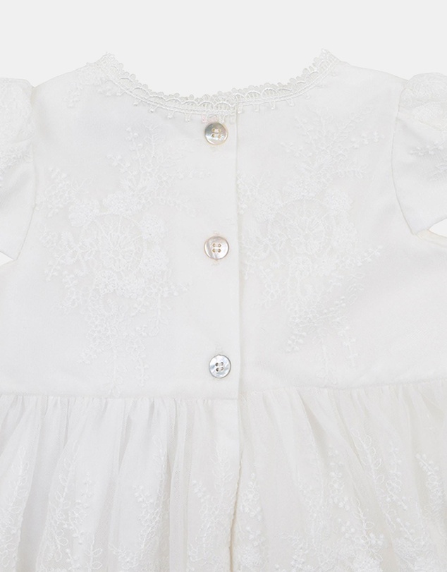 Bebe by Minihaha - Open Back Christening Dress - Babies