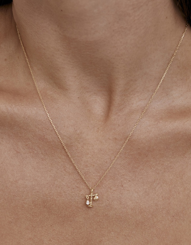 By Charlotte - You Are Magic Zodiac Necklace Libra