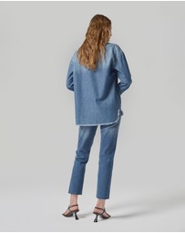 DRICOPER DENIM - Perla Cropped Mid Rise Jeans