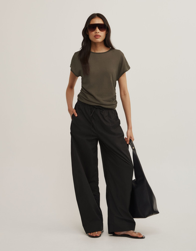 Witchery - Wide Shoulder Knit T-shirt