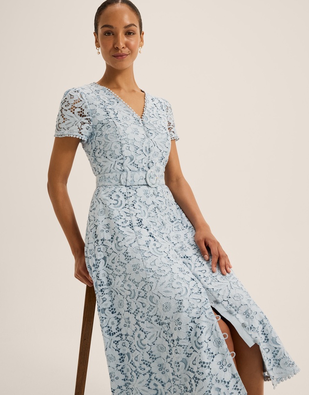 Review - Isadora Lace Shirt Dress