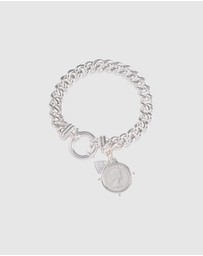 Von Treskow - Small Mama Bracelet with Compass Frame Coin