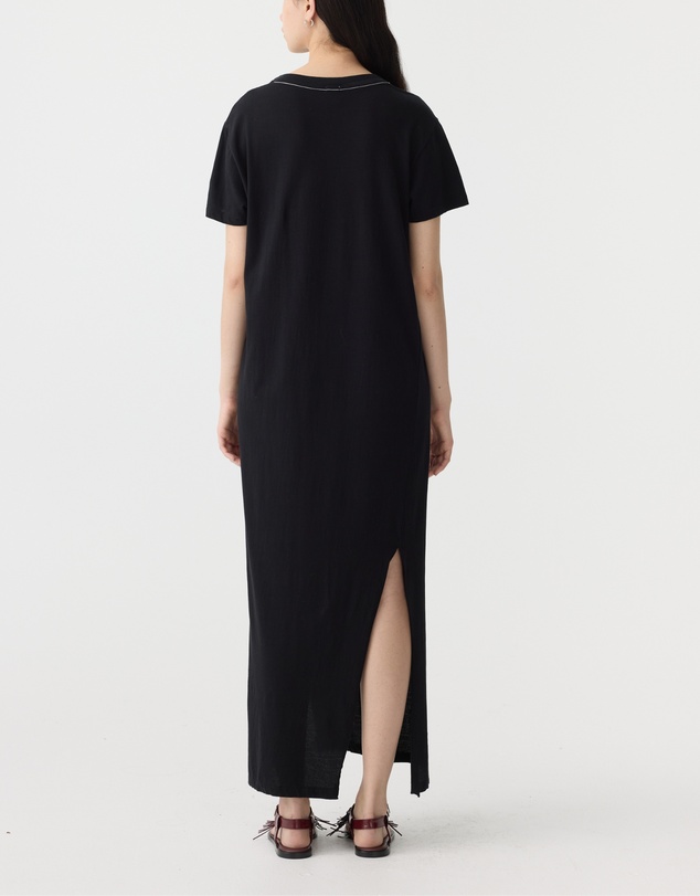 Bassike - Longerline T-Shirt Dress