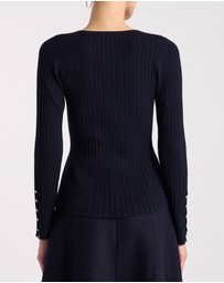 David Lawrence - Mikka Rib Knit Jumper